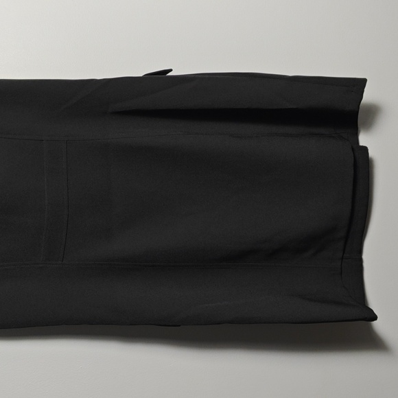 MAX STUDIO NWT Elegant Black Sleeveless Faux Wrap Dress w/ Buttons Size Large - Picture 11 of 15